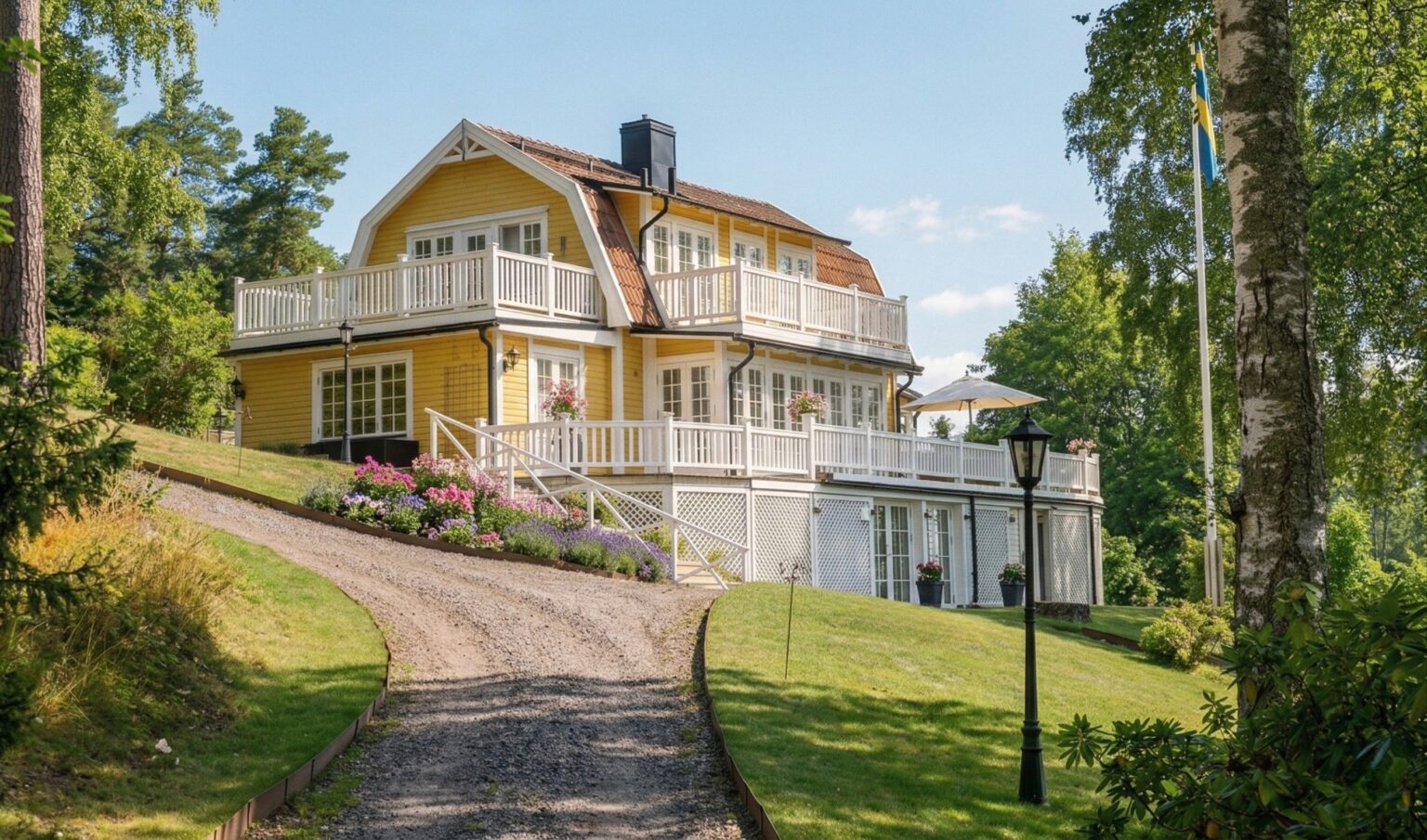 Hemfärd på Villa Sandudden