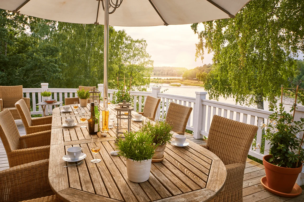 Frukost på Villa Sandudden